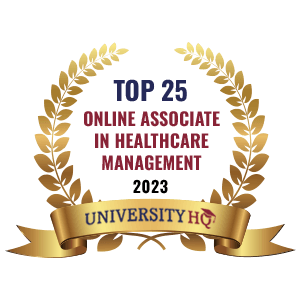 top 25 online healthcare management associates